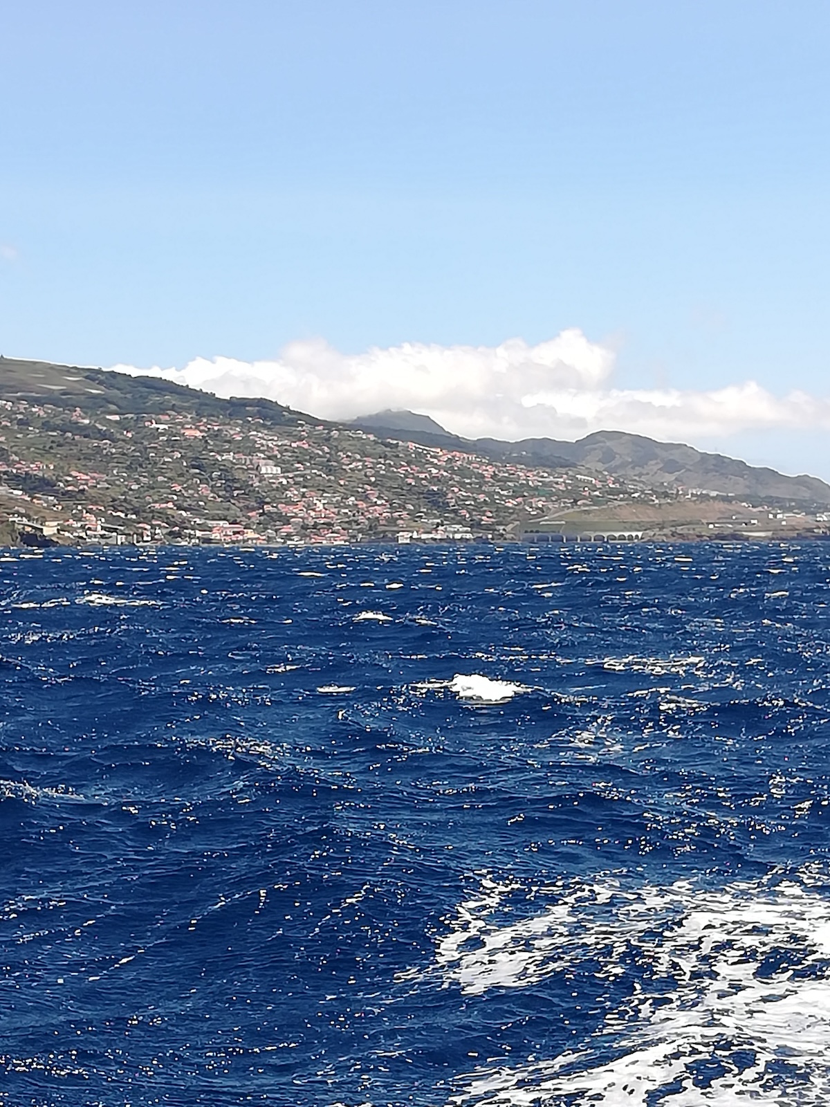 Kräftiger Wind im Anflugsektor
